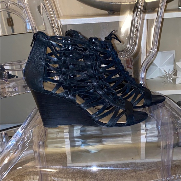 Nine West Gladiator Wedges - Picture 2 of 7
